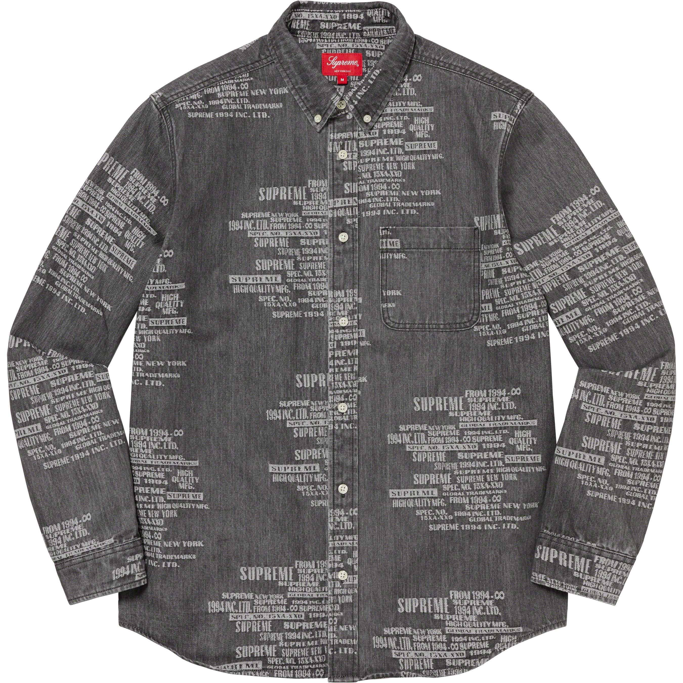 Trademark Jacquard Denim Shirt view 10